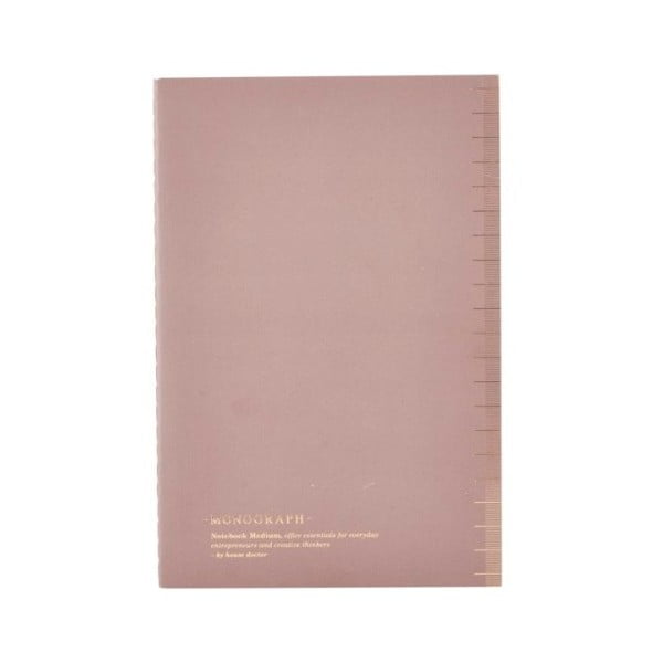 Różowy notatnik Monograph Soft