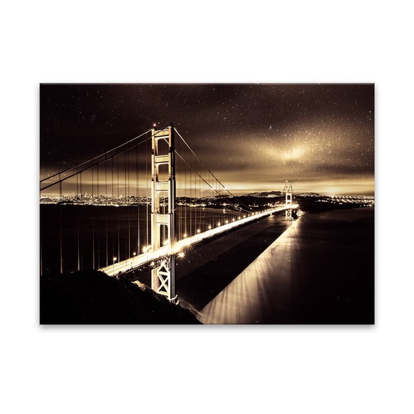 Szklany obraz Styler Bridge, 80x120 cm