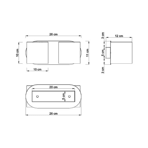 Czarny kinkiet Solux Roda-image-2