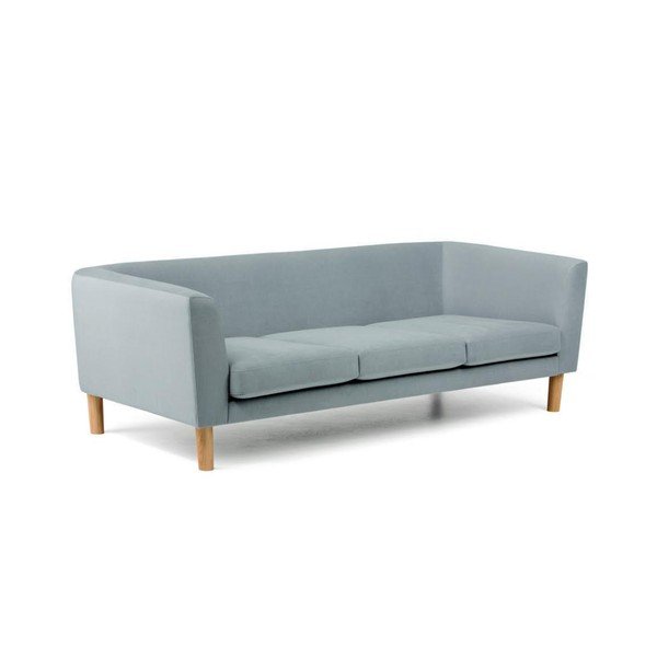 Jasnoniebieska sofa Woodman De Pecchi-image-4