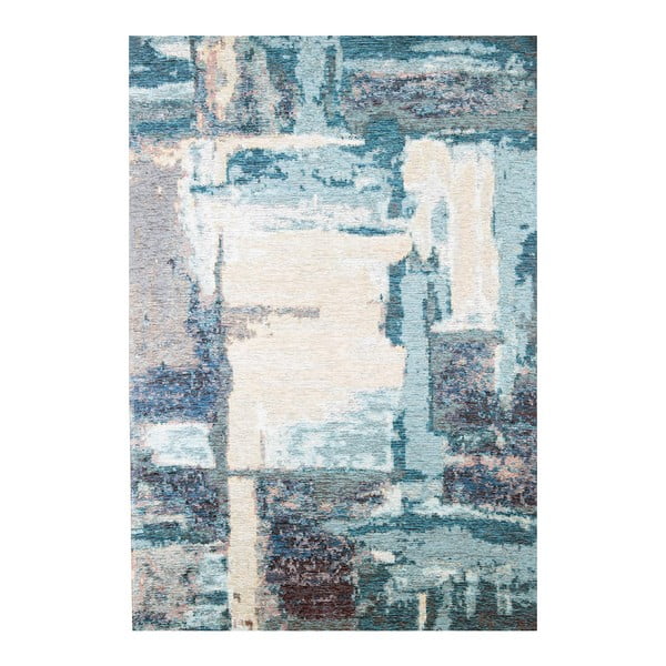 Niebieski dywan Eco Rugs Leonore, 135x200 cm