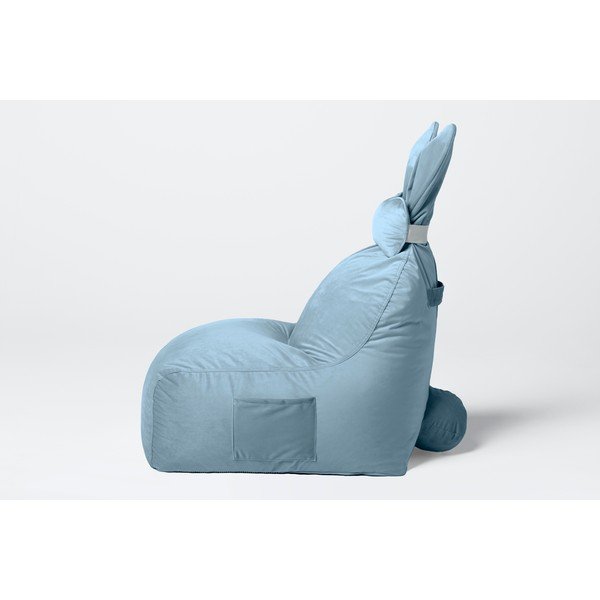 Niebieski dziecięcy worek do siedzenia Funny Bunny – The Brooklyn Kids-image-3