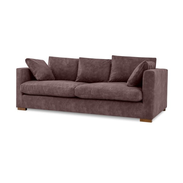 Ciemnobrązowa sofa 220 cm Comfy – Scandic-image-2