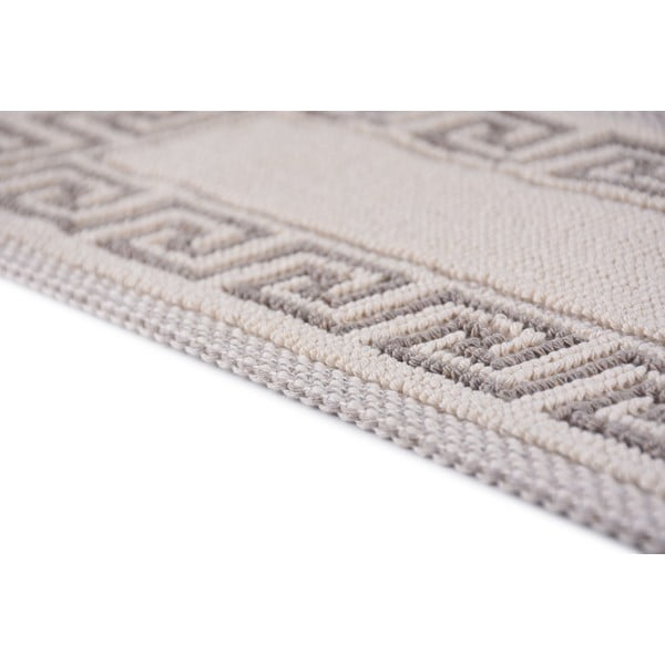 Kremowe bawełniane dywaniki na schody zestaw 16 szt. 25x65 cm Versace Bej – Vitaus-image-3