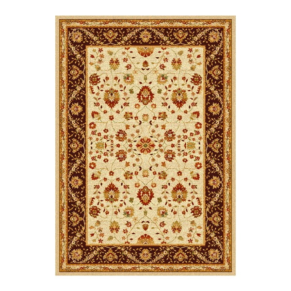Brązowo-beżowy dywan Universal Madras Brown, 57x110 cm