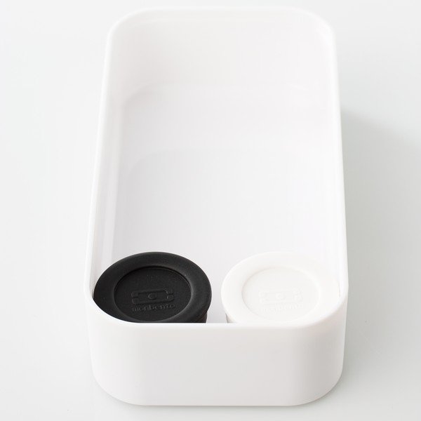 Zestaw białej i czarnej miseczki na sos Duo Black/White-image-2