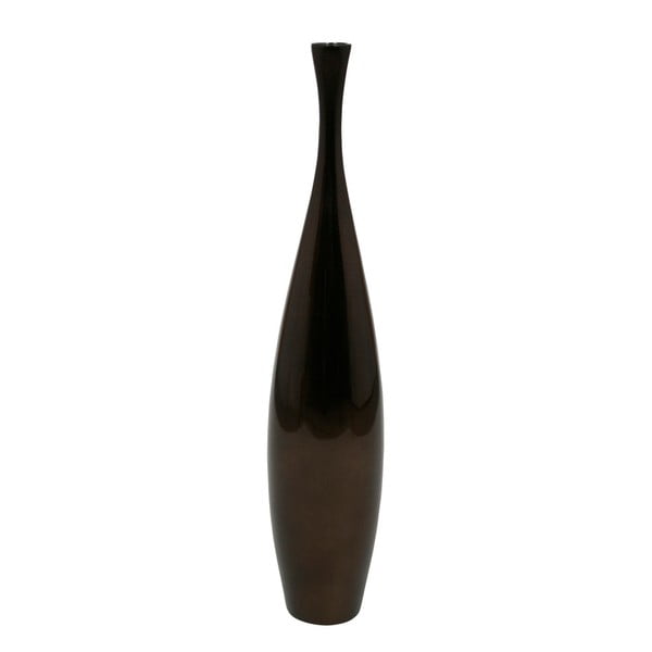 Brązowy wazon Canett Estelle, 50 cm