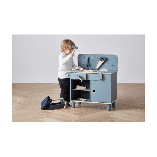 Niebieski mały warsztat do zabawy Flexa Play The Workbench-image-3