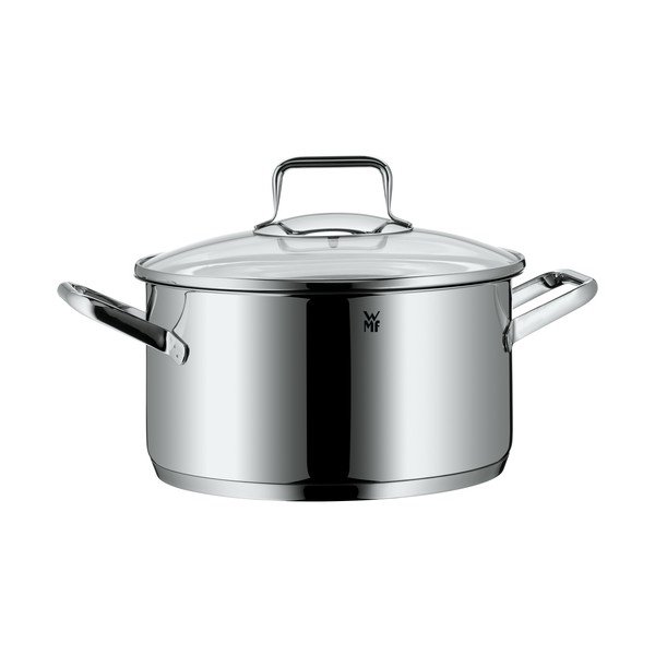 Garnek nierdzewny z pokrywką WMF Cromargan® Trend, ⌀ 24 cm