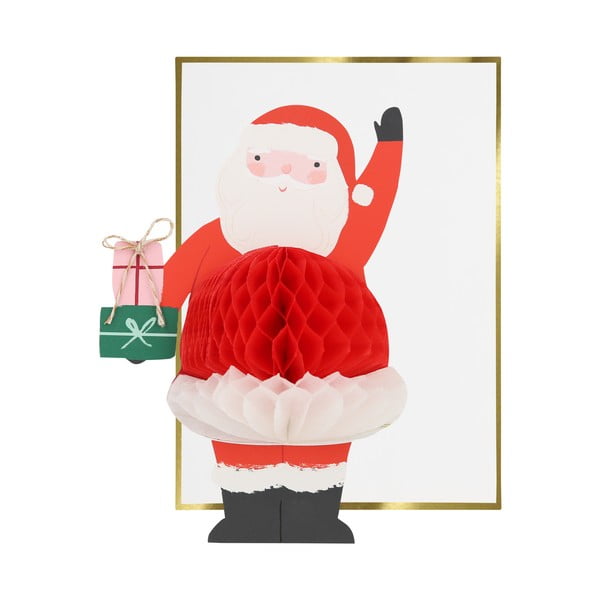 Kartka świąteczna Santa – Meri Meri-image-1
