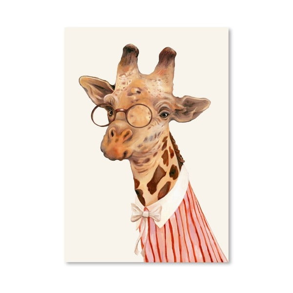 Plakat "Ms Giraffe", 42x60 cm