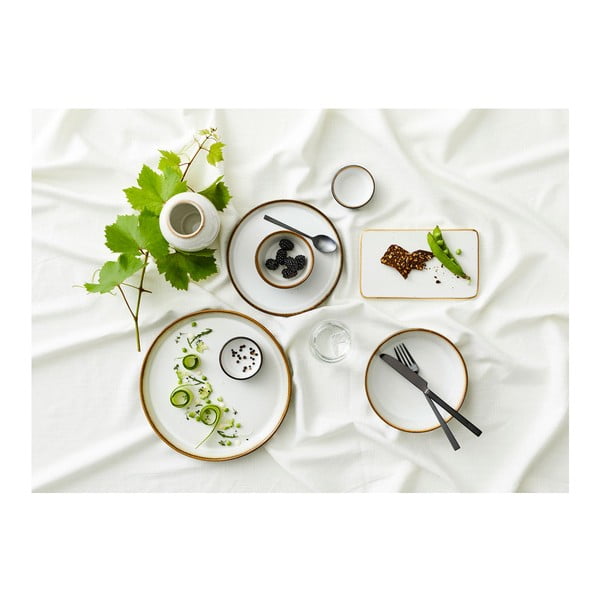 Biały kamionkowy wazon (wysokość 12,5 cm) Gastro Cream – Bitz-image-4