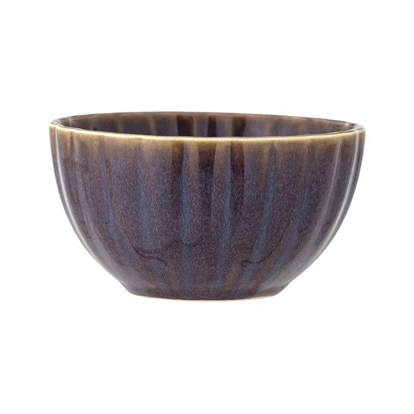 Ciemnofioletowa kamionkowa miska 400 ml Latina – Bloomingville