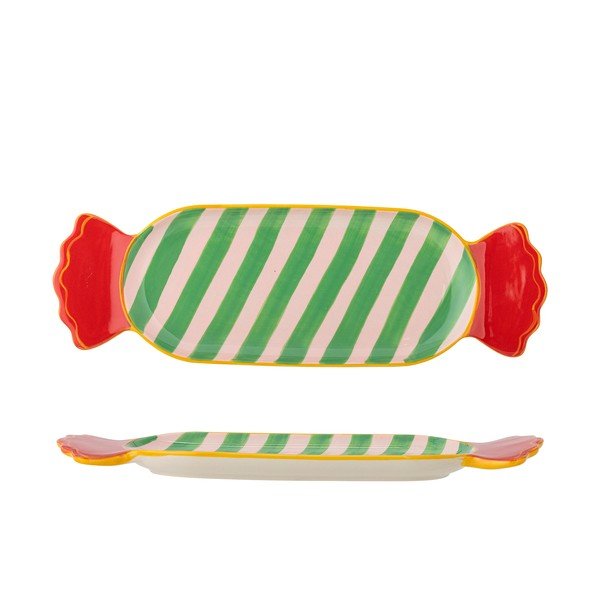 Kamionkowa taca ze świątecznym motywem 10,5x28 cm Caramella – Bloomingville-image-4