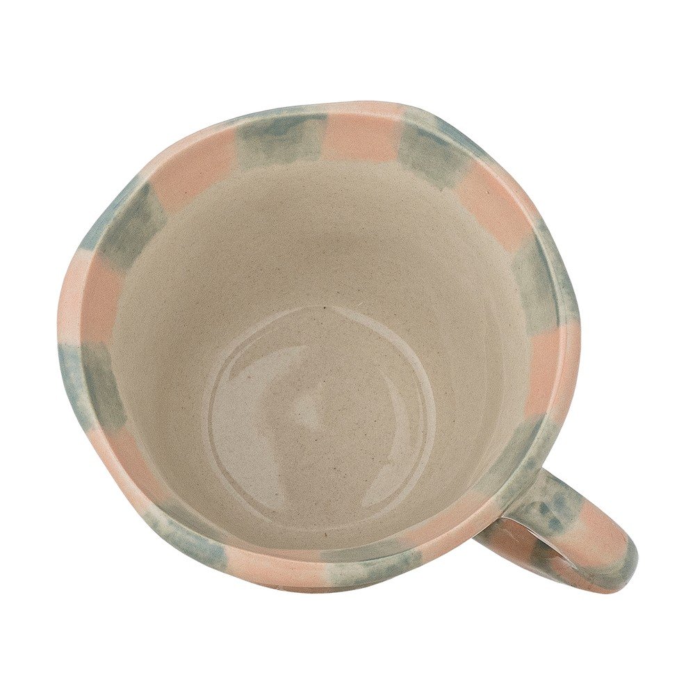 Jasnozielono-jasnoróżowa ceramiczna filiżanka na espresso 110 ml Nini – Bloomingville (zdjęcie 5)