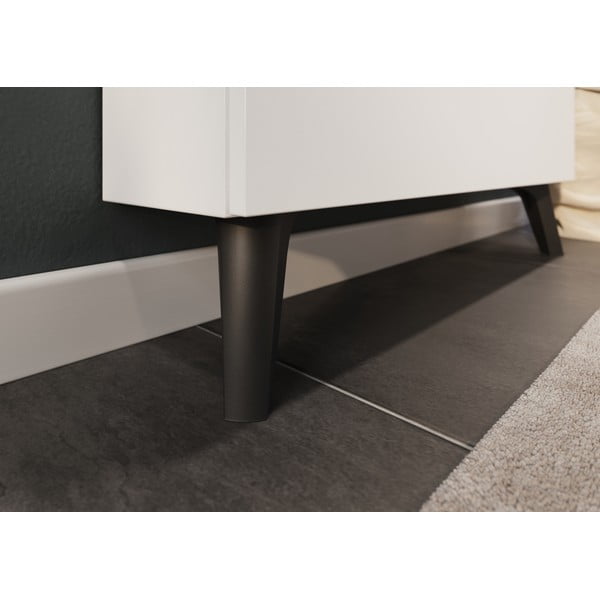 Biała uchylna szafka na buty Scarpa – Germania-image-4