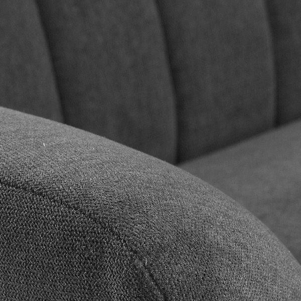 Ciemnoszara sofa Kave Home Off-image-3