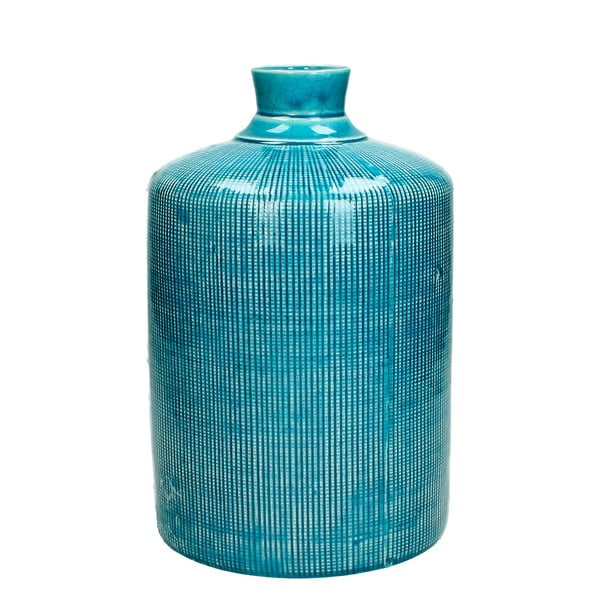 Niebieski wazon ceramiczny HF Living Azuro Samantha