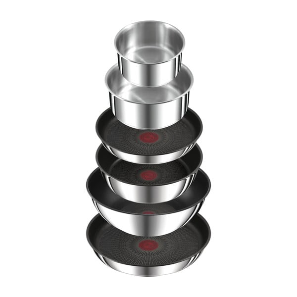 Zestaw garnków ze stali nierdzewnej 13 szt. INGENIO Preference ON L9749432 – Tefal-image-1