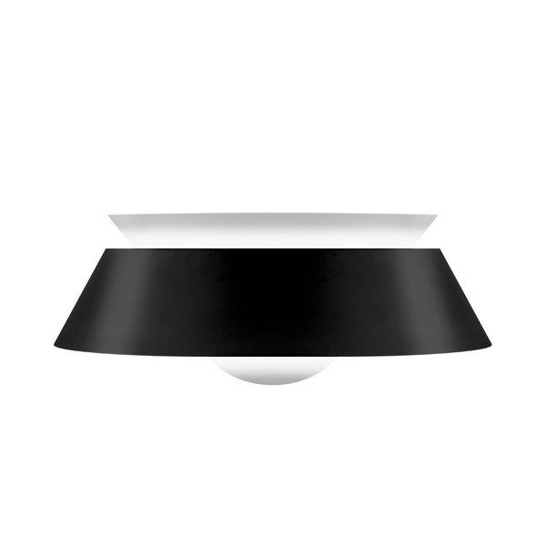 Czarna lampa wisząca UMAGE Cuna, Ø 38 cm