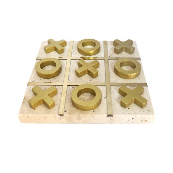 Kamienna mała dekoracja Tic Tac Toe – PT LIVING-image-3