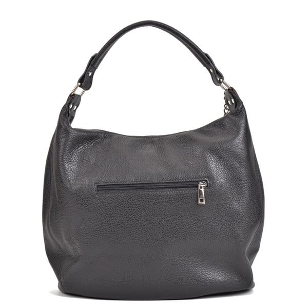 Czarna torebka skórzana Sofia Cardoni Bruhna-image-3