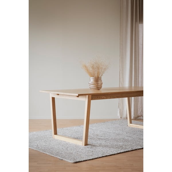 Naturalny stół do jadalni w dekorze dębu Rowico Colonsay, 215x96 cm-image-2