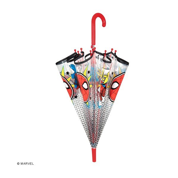 Przezroczysty dziecięcy parasol odporny na wiatr Ambiance Spiderman Marvel, ⌀ 74 cm-image-3