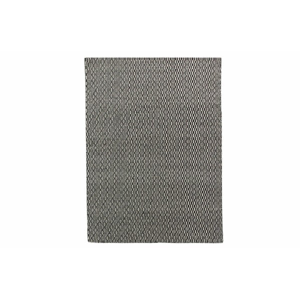 Ręcznie tkany dywan Kilim Tsts Black, 160x230 cm