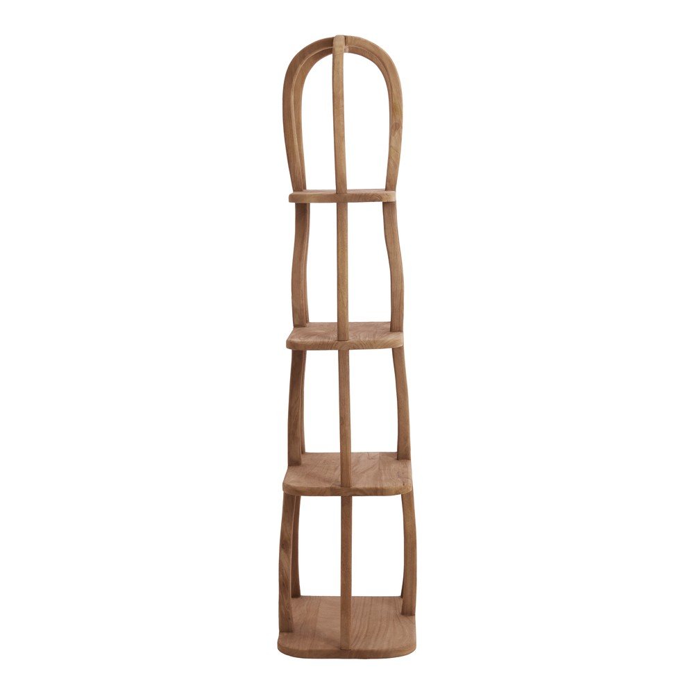 Regał z litego drewna mango w naturalnym kolorze 53x175x40 cm Lowe – Light & Living (zdjęcie 3)