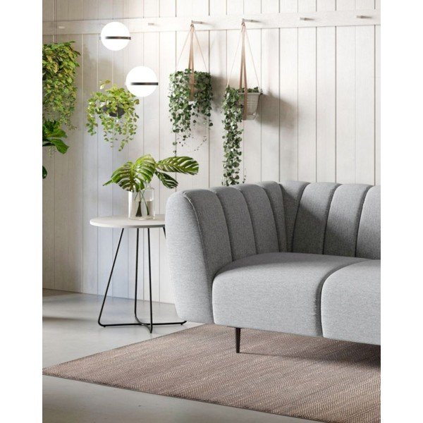 Jasnoszara sofa 170 cm Shel – Ghado-image-4