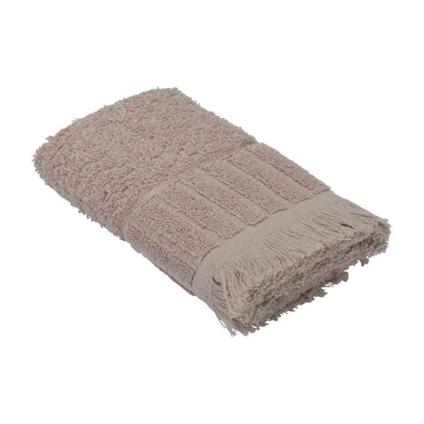 Beżowy ręcznik bawełniany Bella Maison Smooth, 50x90 cm