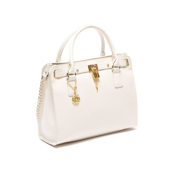 Skórzana torebka Roberta M 199 Beige-image-1