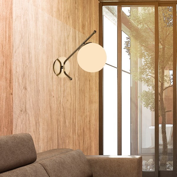 Kinkiet w kolorze złota Squid Lighting Star, wys. 31 cm-image-3