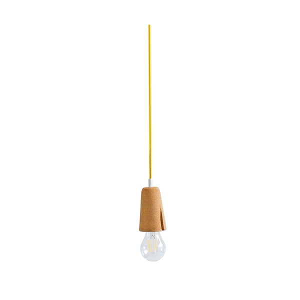 Lampa wisząca Galula Sininho Light z żółtym kablem