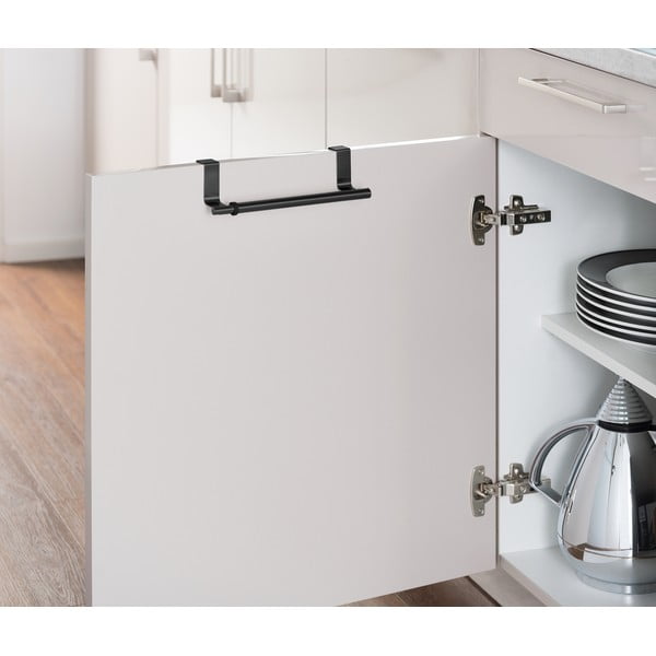 Czarny wiszący teleskopowy uchwyt na ścierki Wenko-image-4