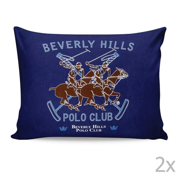 Zestaw 2 poszewek na poduszki Beverly Hills Polo Club Barrow
