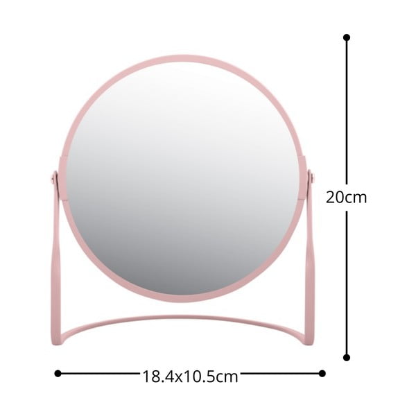 Lustro kosmetyczne powiększające (powiększenie 5x) ø 18 cm Akira – Spirella-image-3