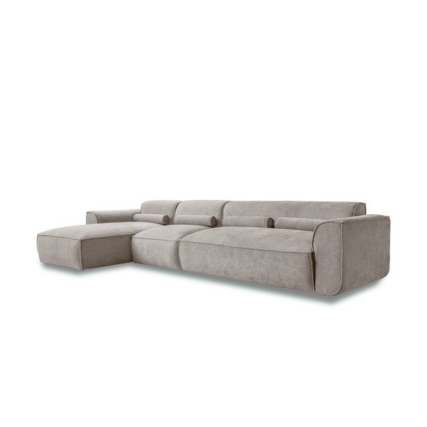 Beżowy narożnik (lewostronny) Flex Felix – Miuform