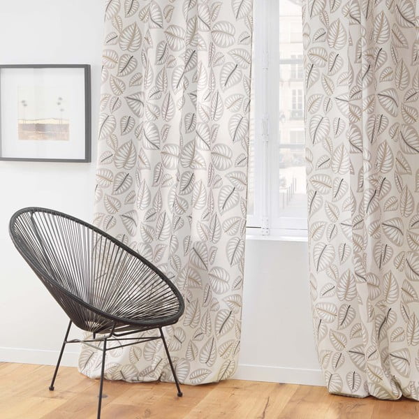 Beżowa zasłona 140x260 cm Alma – douceur d'intérieur-image-1