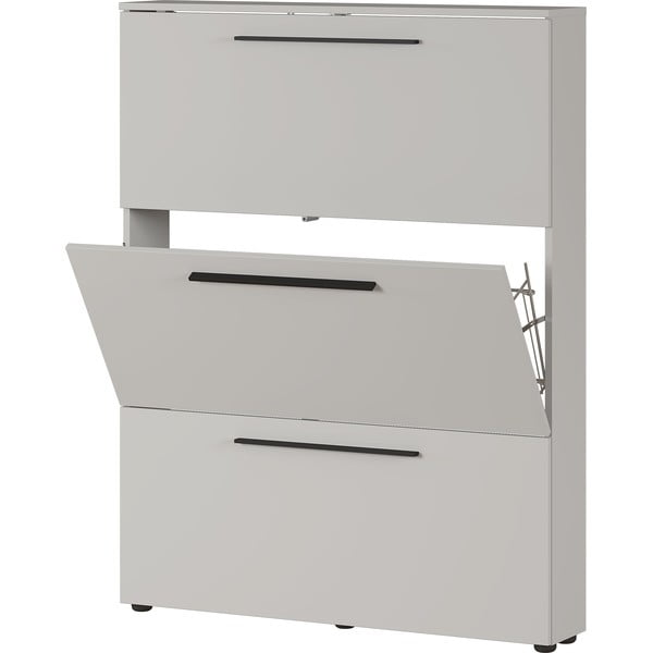 Szarobeżowa szafka na buty Utah – Germania-image-2