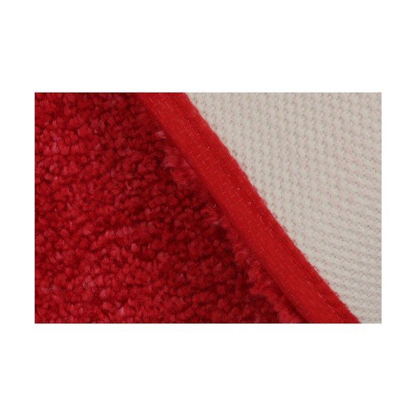 Czerwony dywanik łazienkowy Confetti Miami, 50x57 cm-image-3