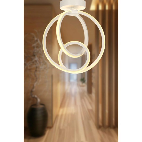 Biała metalowa lampa sufitowa LED Neo – Squid Lighting-image-1