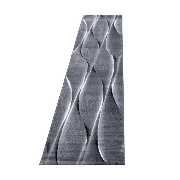 Ciemnoszary chodnik 80x300 cm Parma – Ayyildiz Carpets