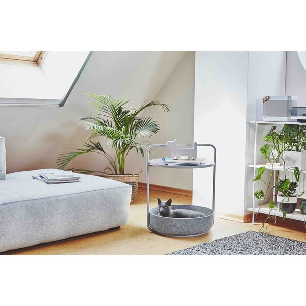 Okrągły stolik ø 50 cm Tavolino Concrete – MiaCara-image-1