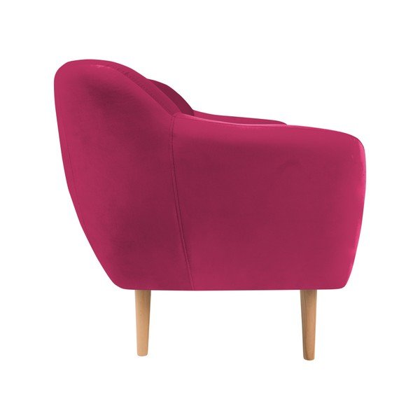 Różowa sofa 2-osobowa Mazzini Sofas Amelie-image-4