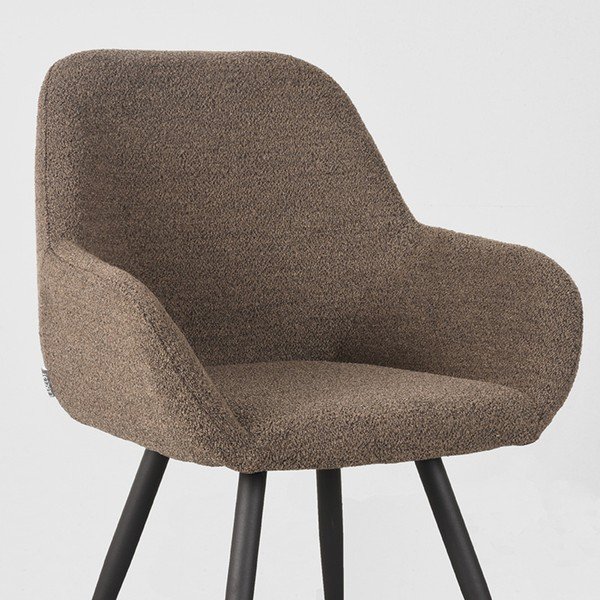 Brązowe krzesła zestaw 2 szt. Fender – LABEL51-image-4