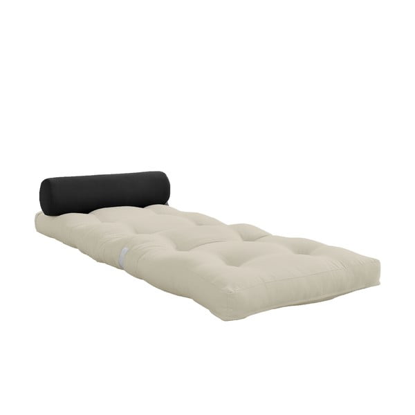 Szarobeżowy materac futon 70x200 cm Wrap Beige/Dark Grey – Karup Design