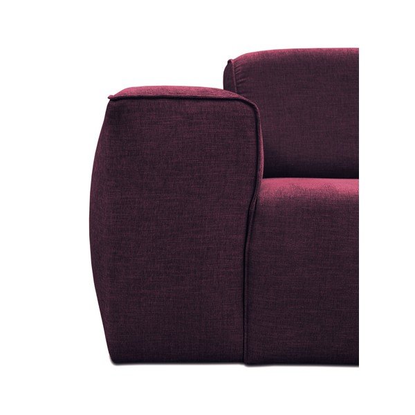 Fioletowa sofa 3-osobowa Cosmopolitan Design Phoenix-image-3