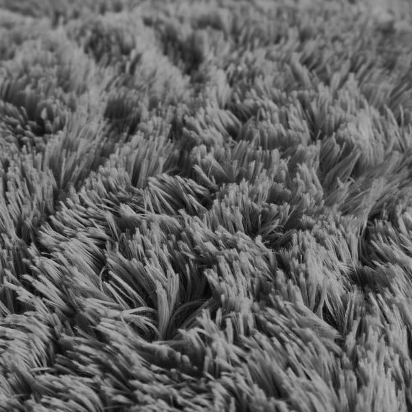 Ciemnoszara pościel z mikropluszu Catherine Lansfield Cuddly, 200x200 cm-image-4